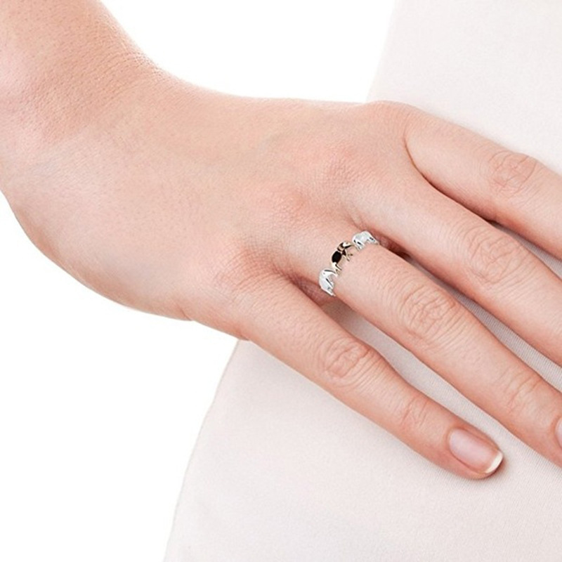 Electroplated two-tone elephant ring
