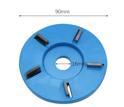 Meterk Six Teeth Power Wood Carving Disc Tool Milling Cutter For 16mm Aperture Angle Grinder Power Tool Accessories – image 10