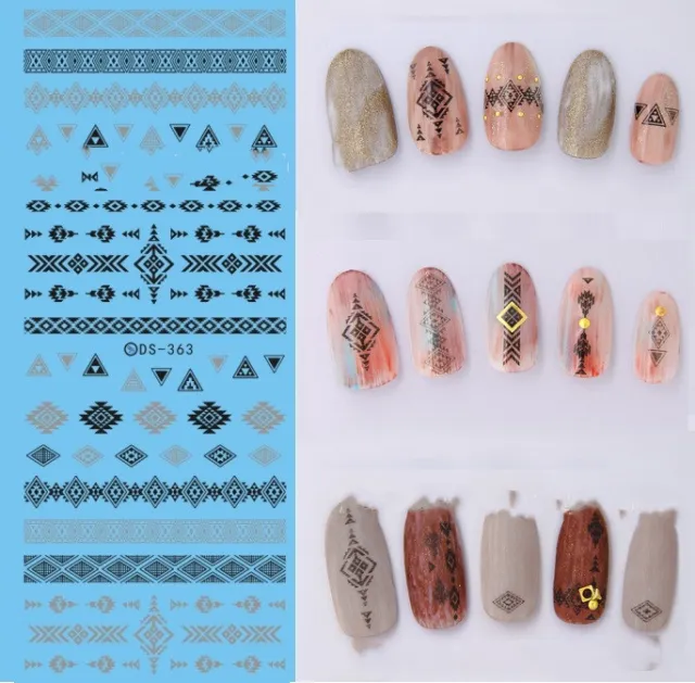 Smiley Manicure Sticker Ds363 - Shop at LoveMi