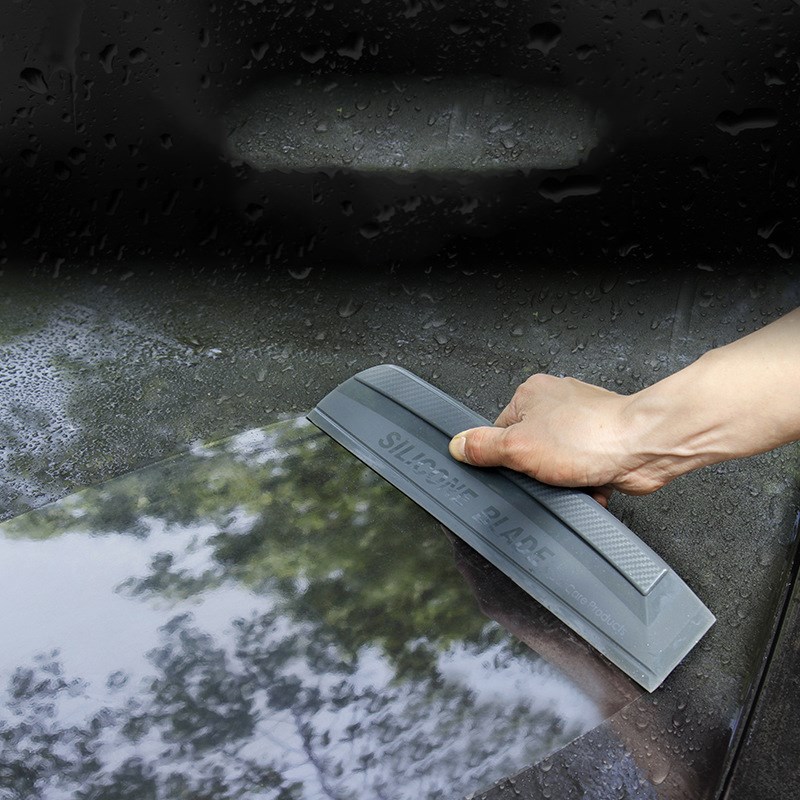 One-piece car wash silicone wiper