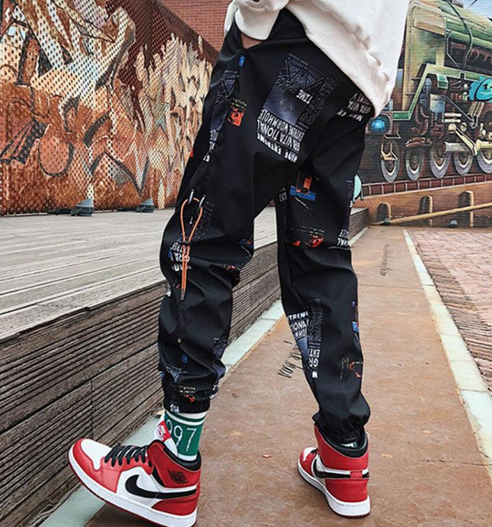 Printed sweatpants