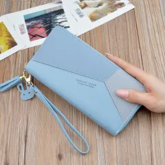 New ladies clutch purse - Blue - View 1