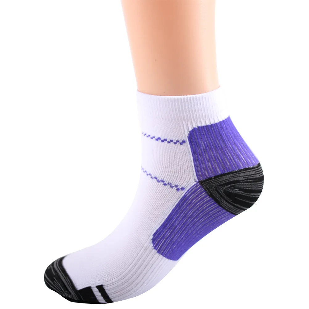 Cycling running quick-drying sports socks - Purple