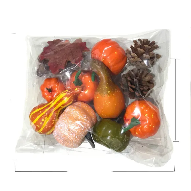 Pumpkin props for Thanksgiving Golden Autumn Pumpkin - Shop at LoveMi