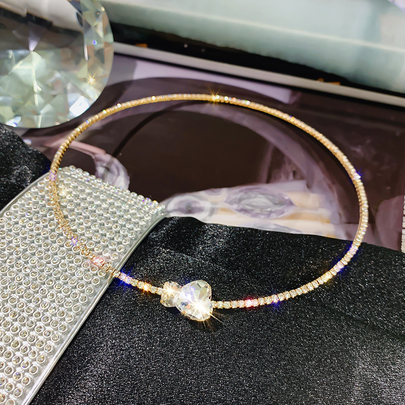 Super flash full diamond pearl bracelet