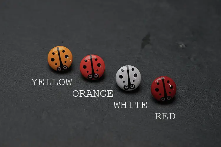 Ladybug shutter button camera shutter button button