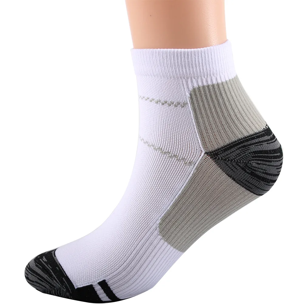 Cycling running quick-drying sports socks - Grey