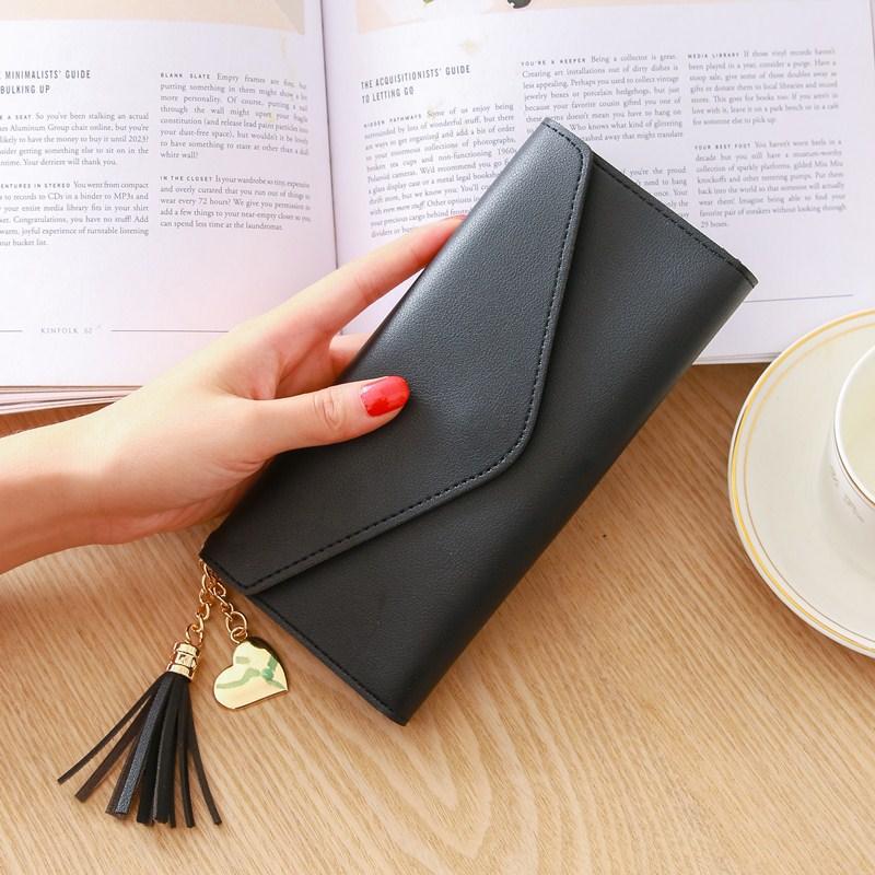 Women's Long Wallet Tri-fold Mobile Phone Bag