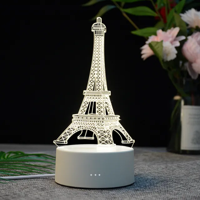 Acrylic night light usb charging Usb One Light - Shop at LoveMi