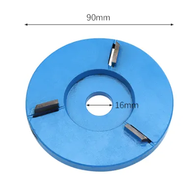 Meterk Six Teeth Power Wood Carving Disc Tool Milling Cutter For 16mm Aperture Angle Grinder Power Tool Accessories – image 9