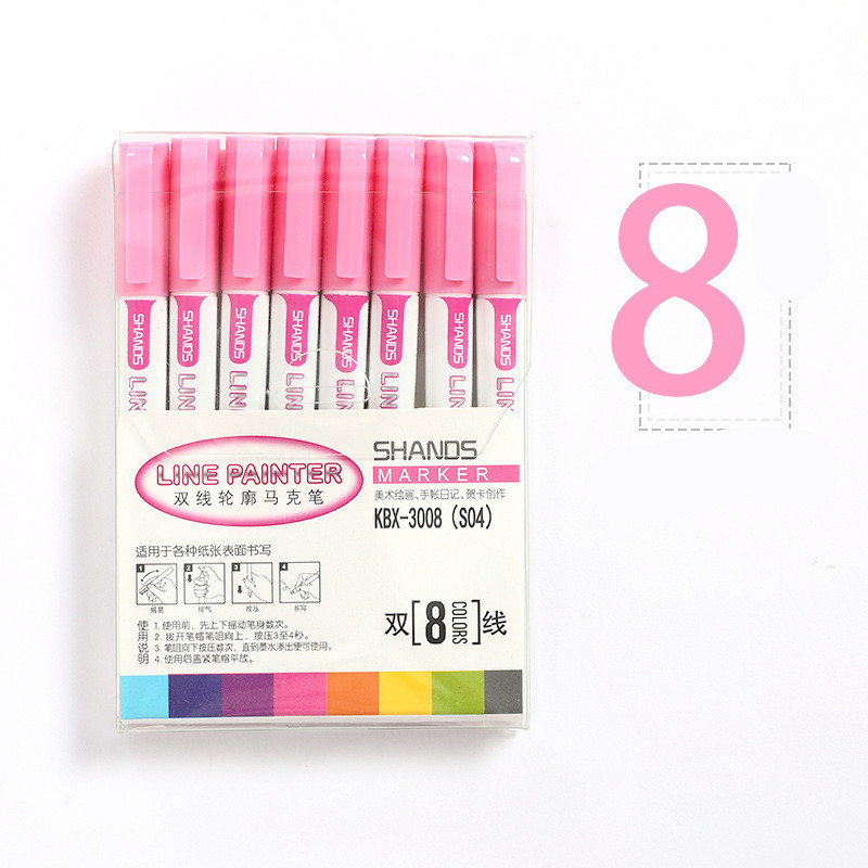 Pink 8PC