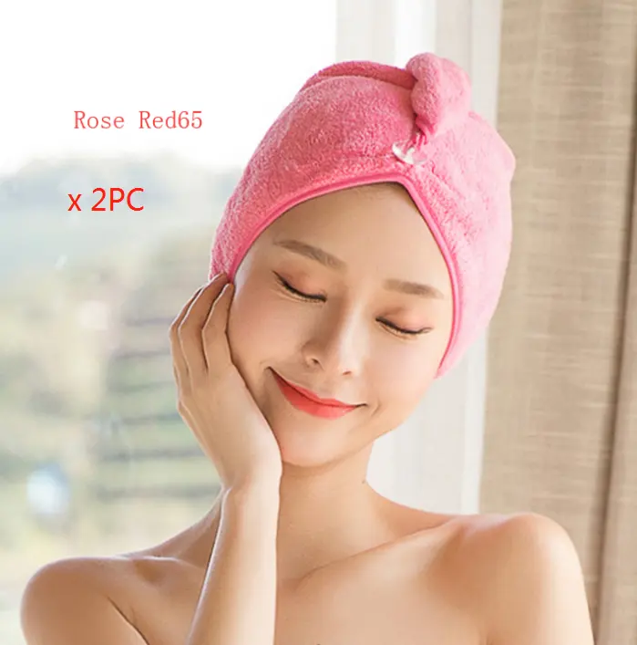 Women's Hair Dryer Cap, Absorbent Dry Towel