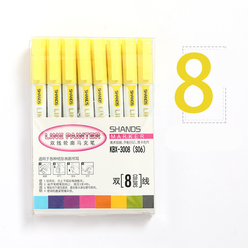 Yellow 8PC