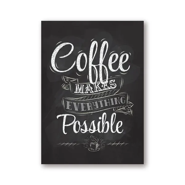 Coffee Wall Picture - Frameless