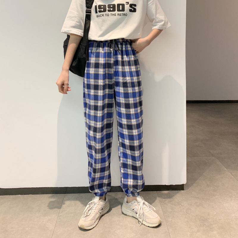 Wide leg pants with loose straight tube