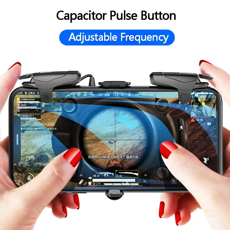Gamepad Joystick Alloy Mobile Gamepad Button Shooter Controller – image 3