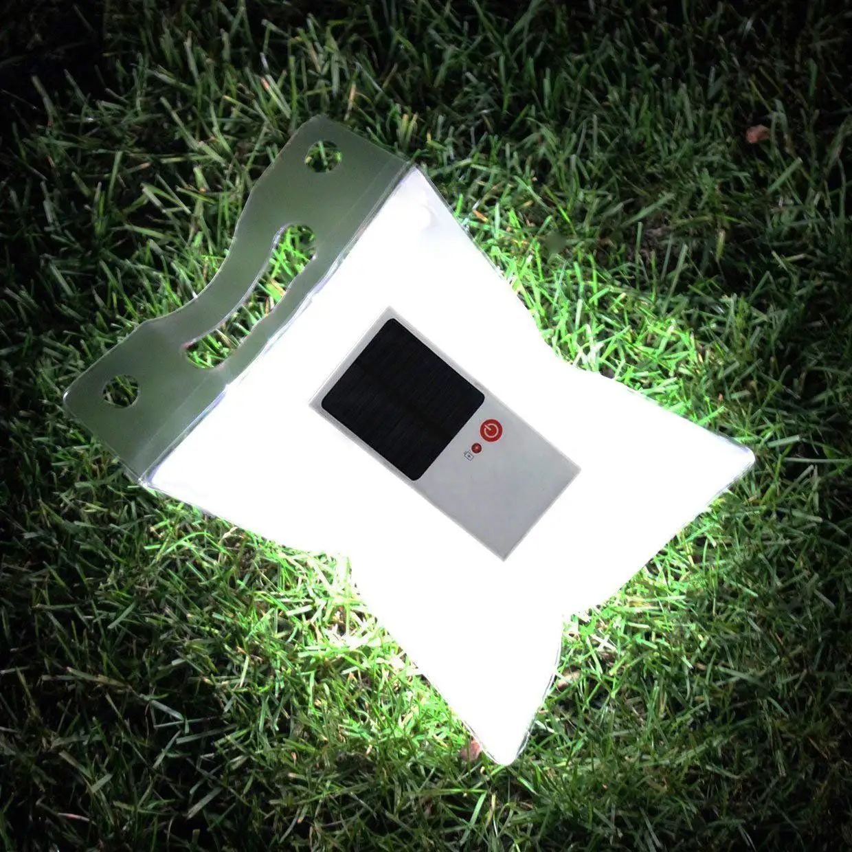 Solar light inflatable lighting outdoor camping tent