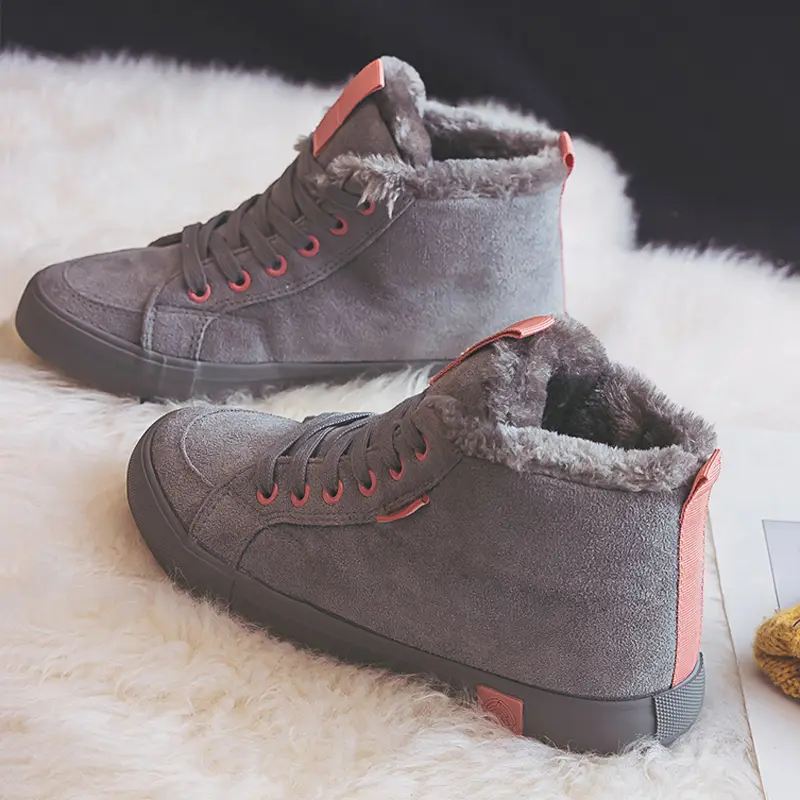 Women's high-top cotton shoes
