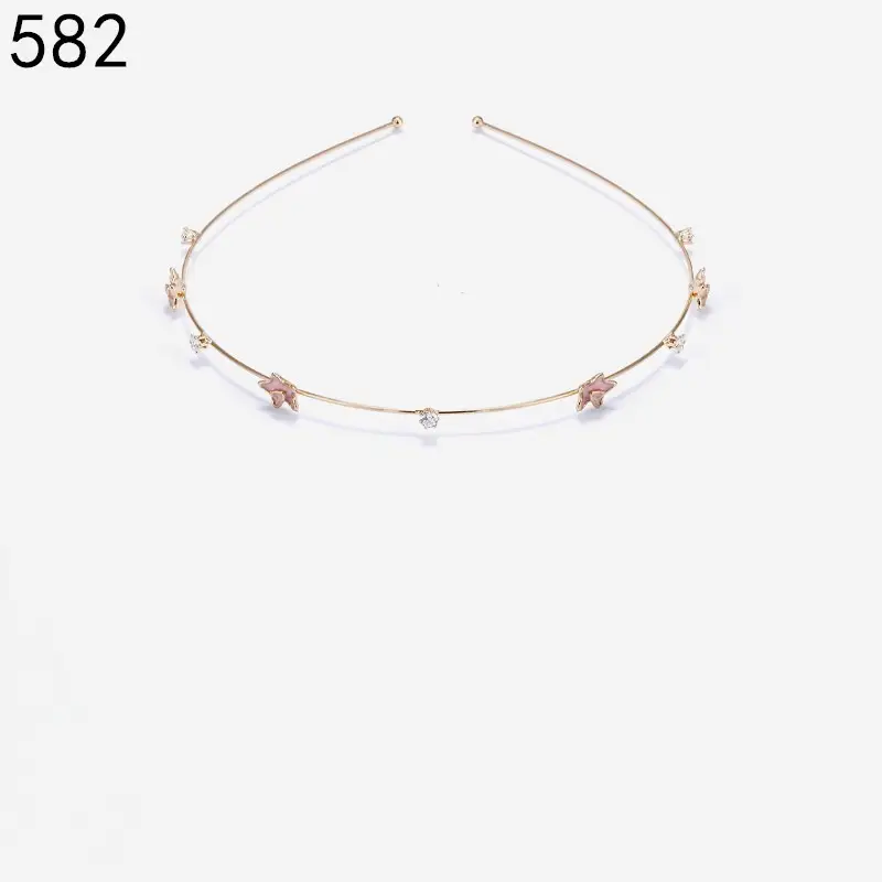 Simple forest girl with hair thin headband