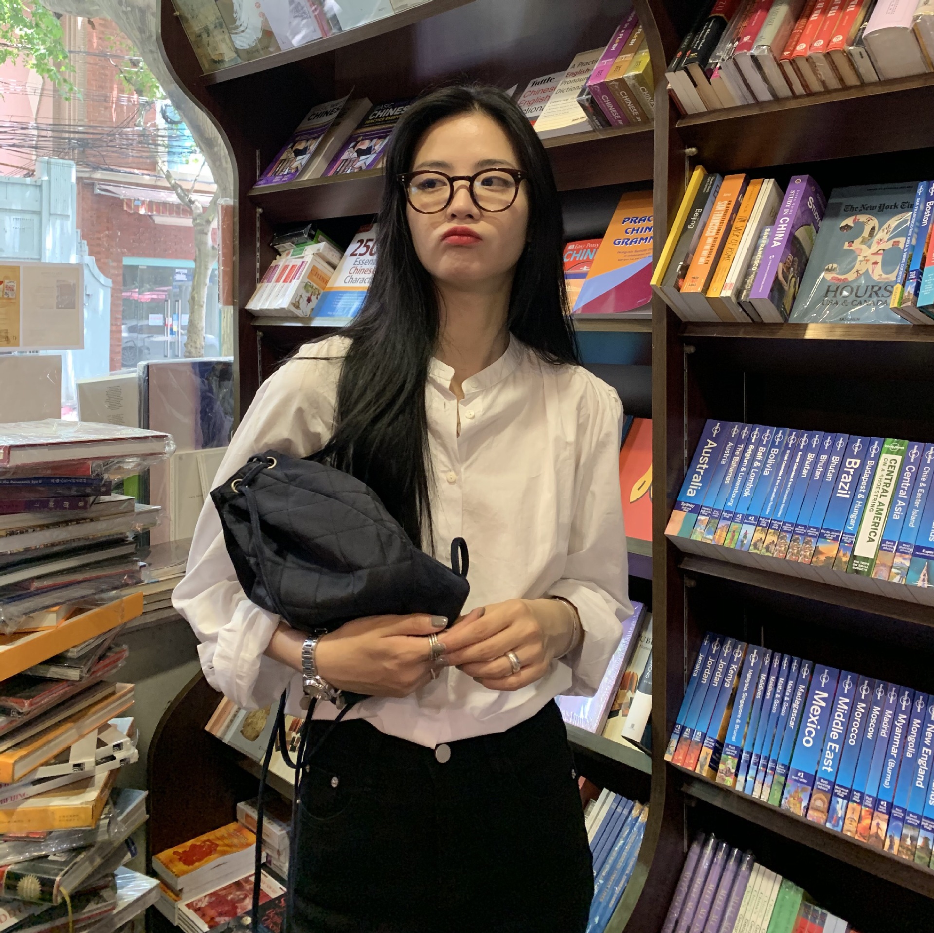 French vintage pleated shirt