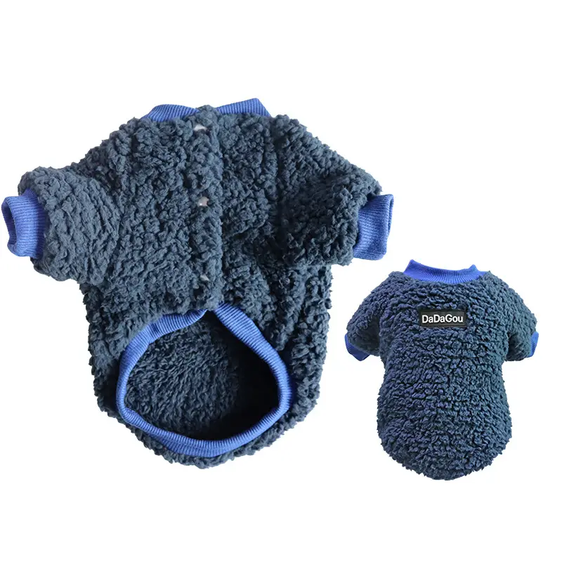 Pet thick warm two-legged clothing