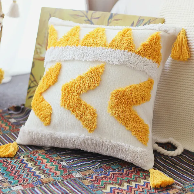 Style modern minimalist pattern waist pillow pillowcase Mango - Shop at LoveMi