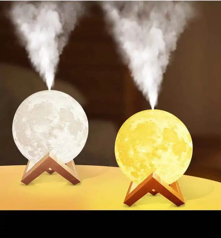 Creative Night Light Moon Air Humidifier