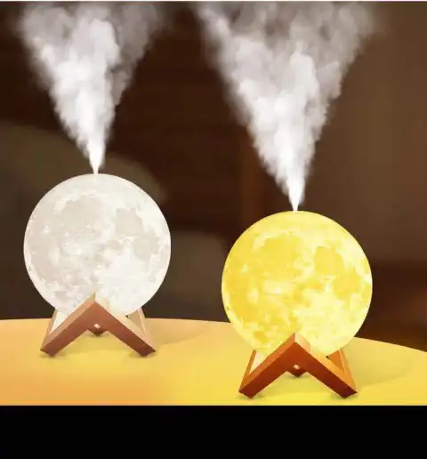 Creative Night Light Moon Air Humidifier