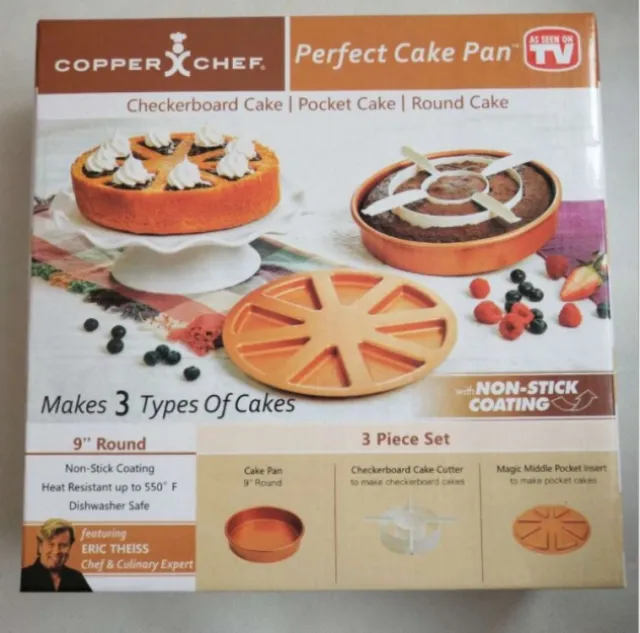 Copper Chef Perfect Cake Pan Brown - Shop at LoveMi