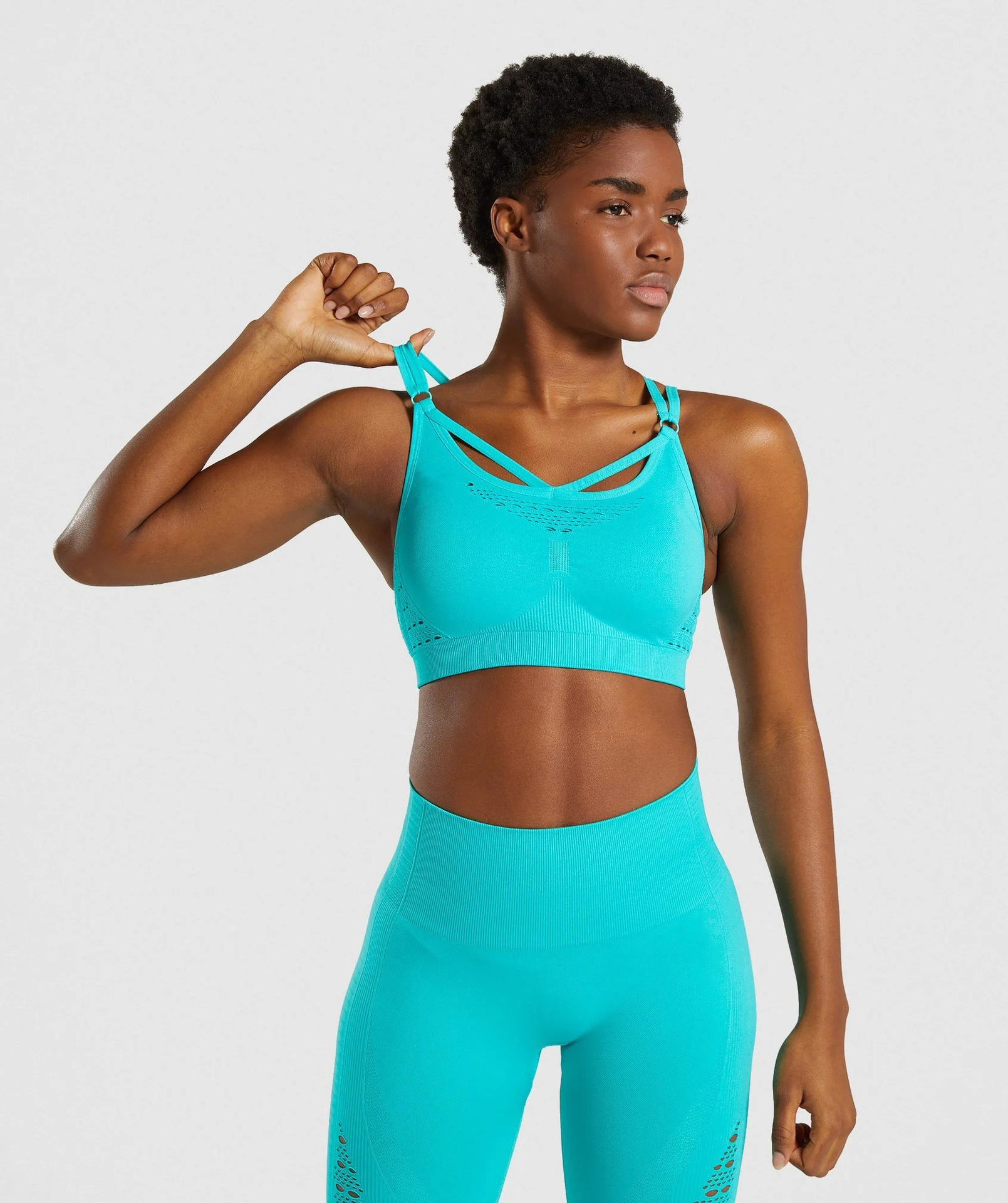 Hollow beauty back yoga suit