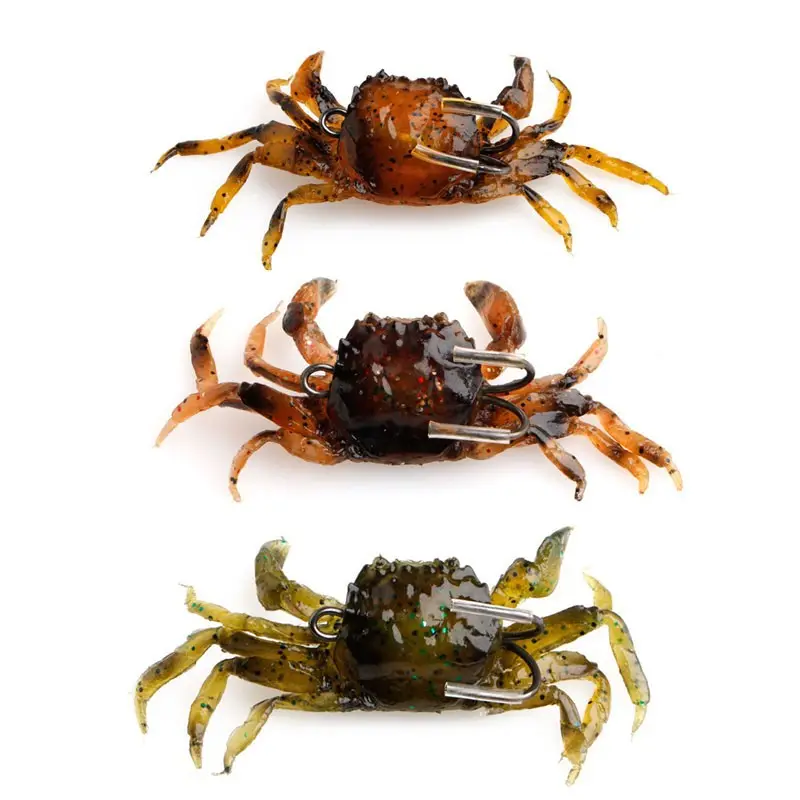 Soft Crab Bait with Hook