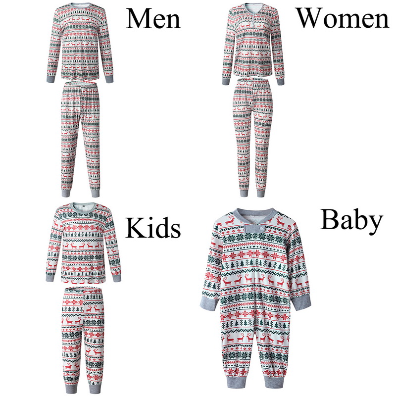Christmas parent child long sleeve suit Child - Shop at LoveMi