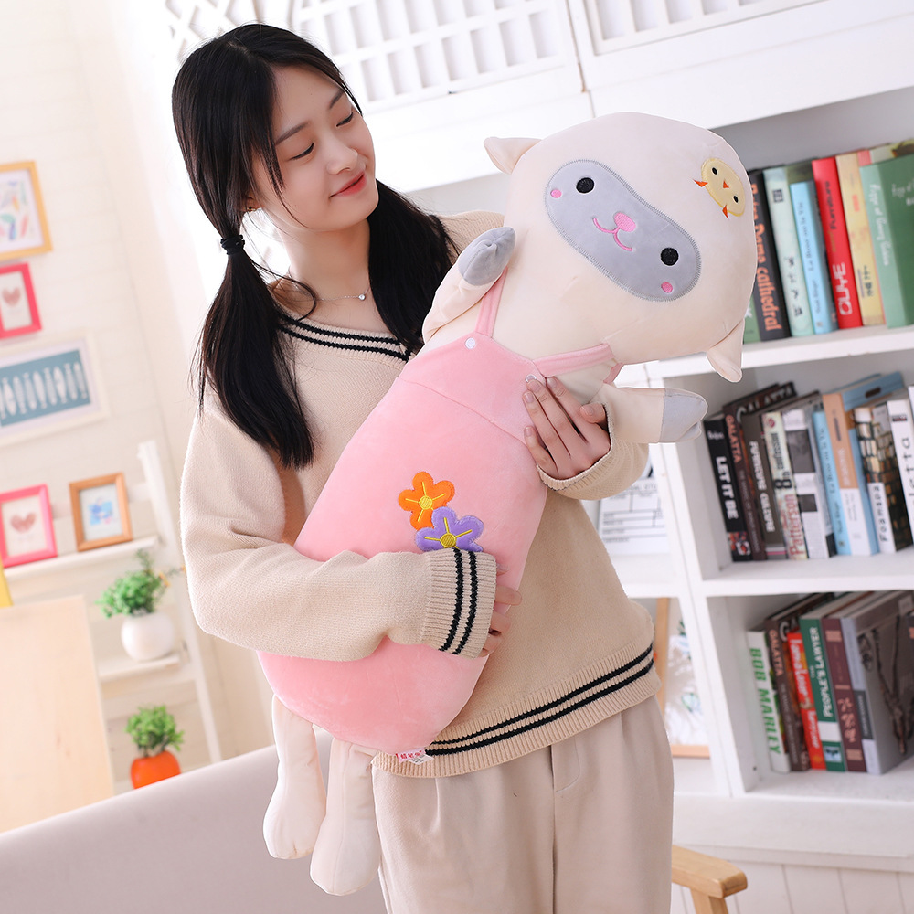 Lazy doll bed long pillow doll plush toy