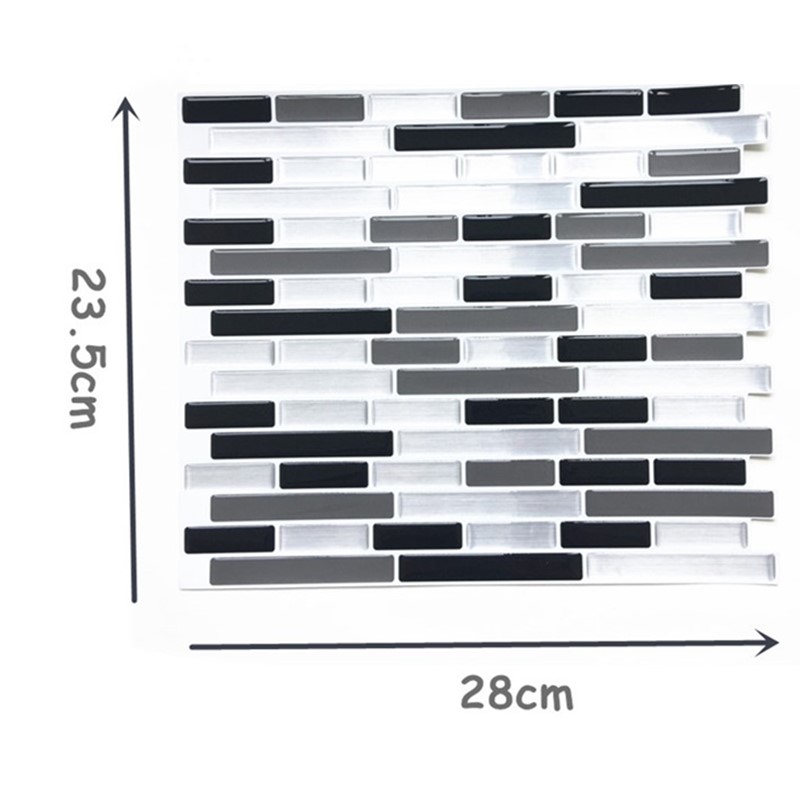 Striped 3d stereo wall sticker
