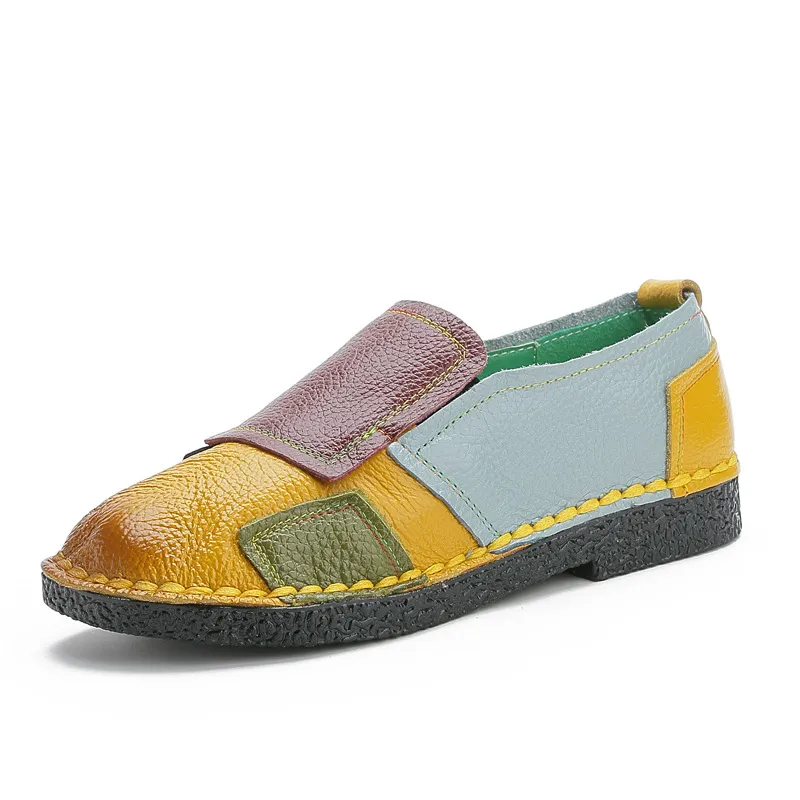 National Style Bean shoes - Yellow