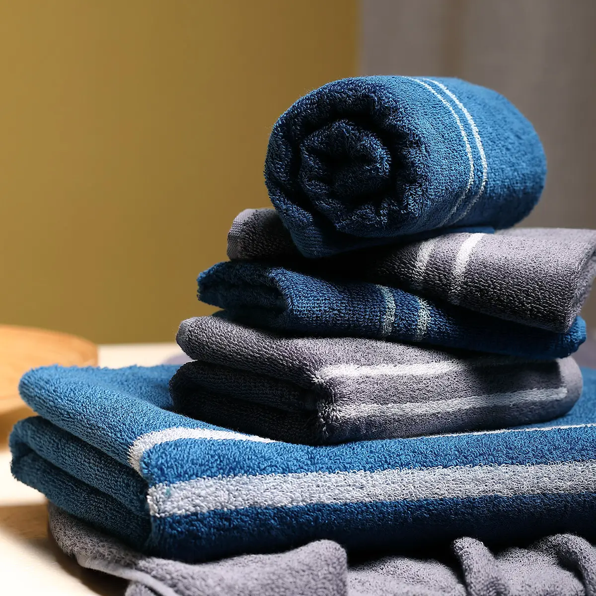 Smart sensor cotton towel face