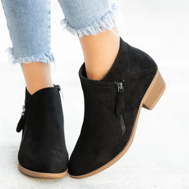 Suede ankle boots Black - Shop at LoveMi