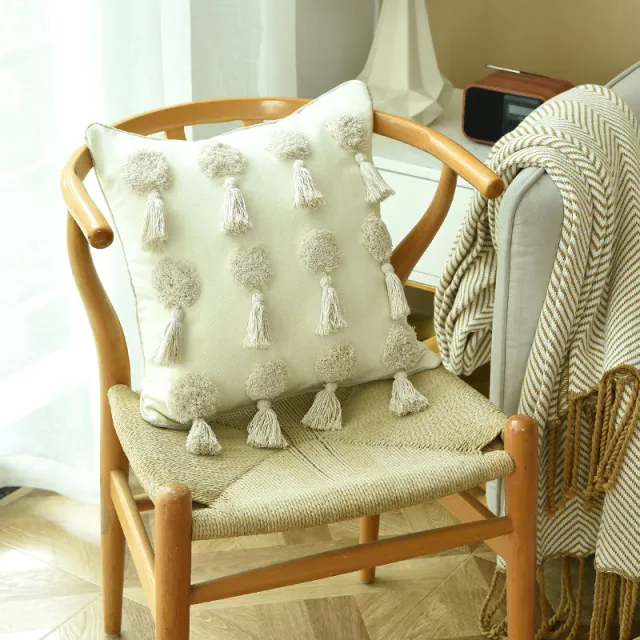 Homestay tufted pillows Pillowcase - Shop at LoveMi