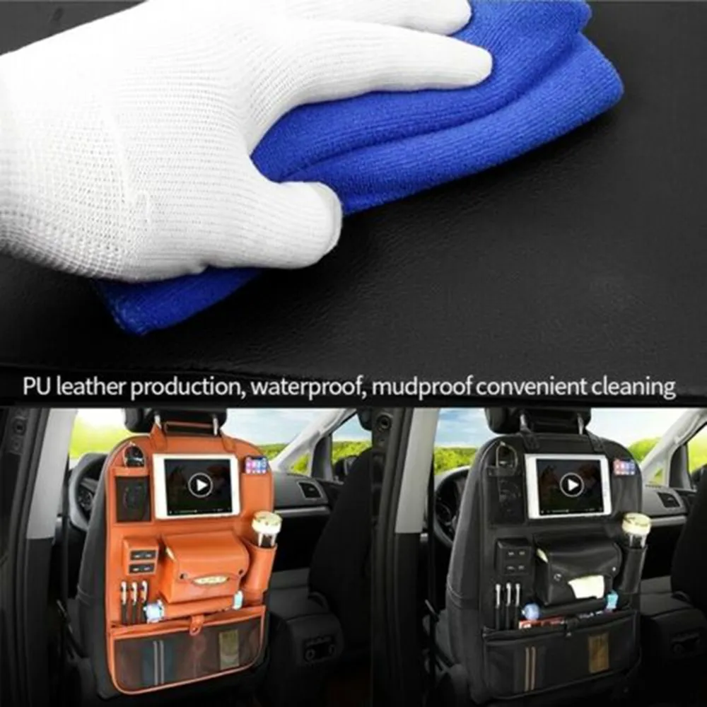 Car backrest storage bag seat multifunctional