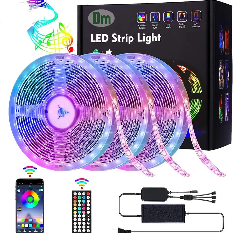 LED light with 12V smart wifi voice