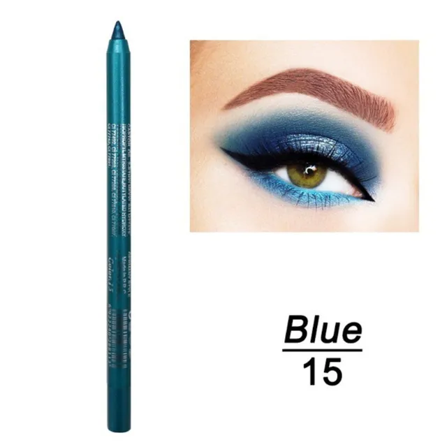 Long-lasting Eyeliner Pencil Waterproof 14 Colors - 15Color