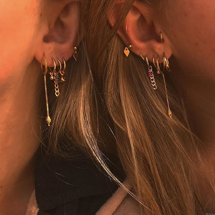 Fashion Ring Earrings