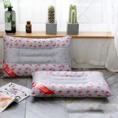 Pearl cotton cassia seed physiotherapy pillow - Grey - View 1