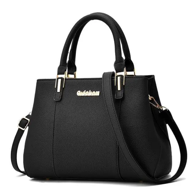 New versatile One Shoulder Messenger Handbag Black - Shop at LoveMi