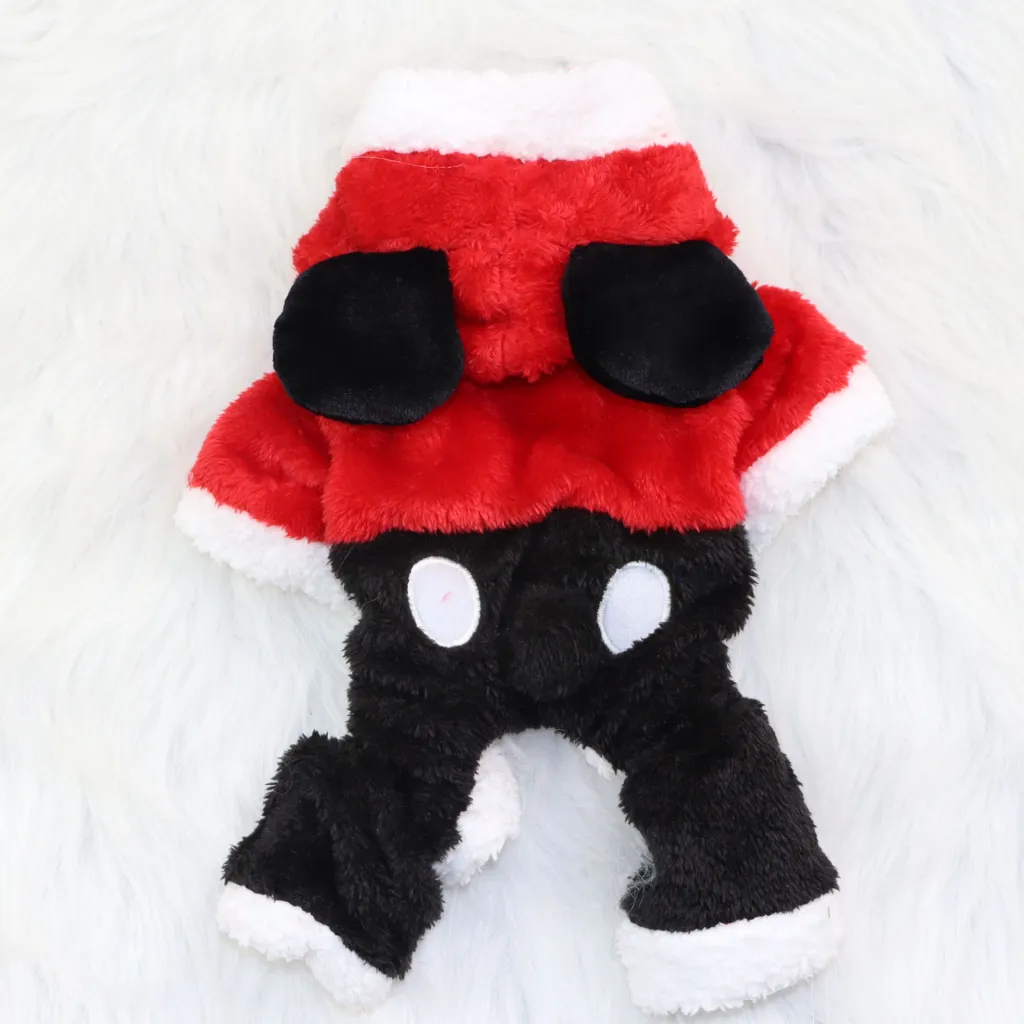Pet dog clothes elk double padded - Mouse