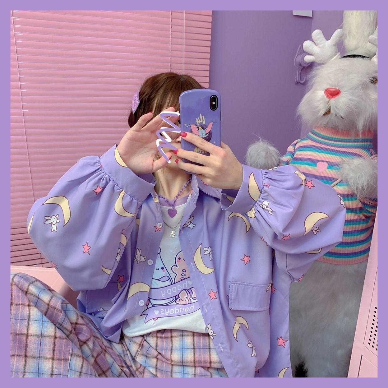 Beautiful girl moon shirt wome