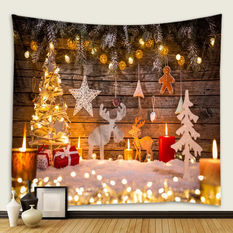 Tapestry wallcloth fireplace background cloth - 12Style