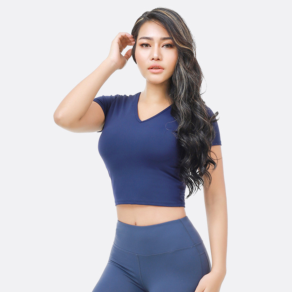 Sports slim short sleeves