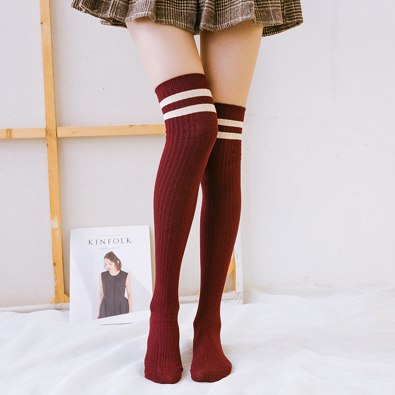 Thigh-High Fashion Socks