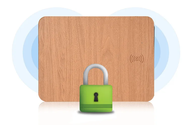Wooden wireless charger – image 6